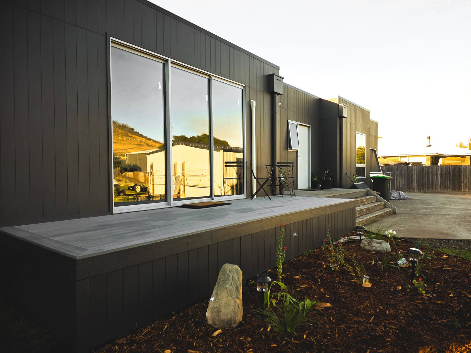 Seven Mile Beach renovation exterior view